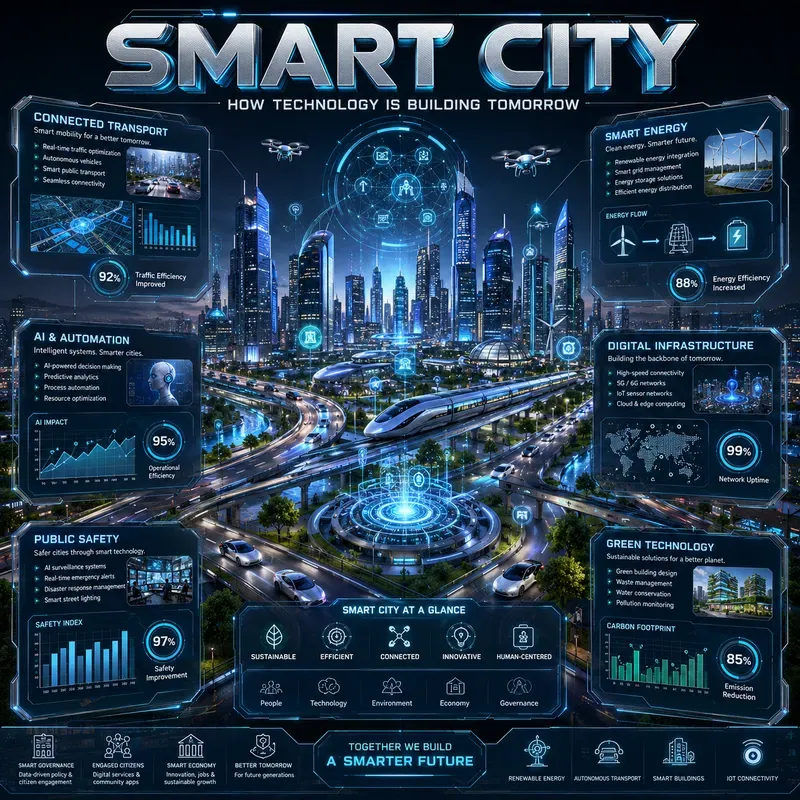 Futuristic Knowledge Infographics