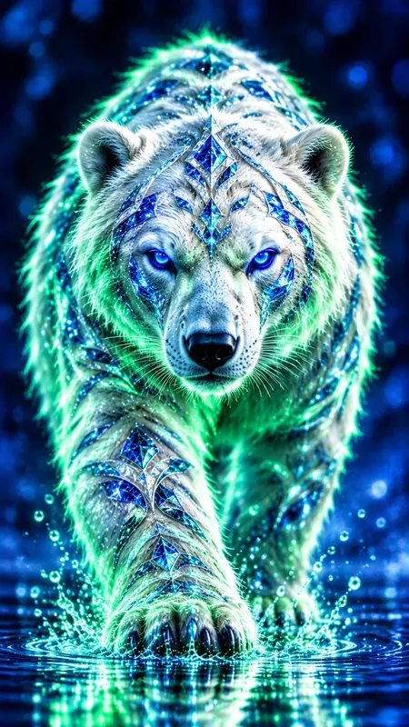 Ultra Detailed Glowing Animals