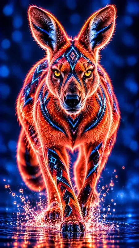 Ultra Detailed Glowing Animals