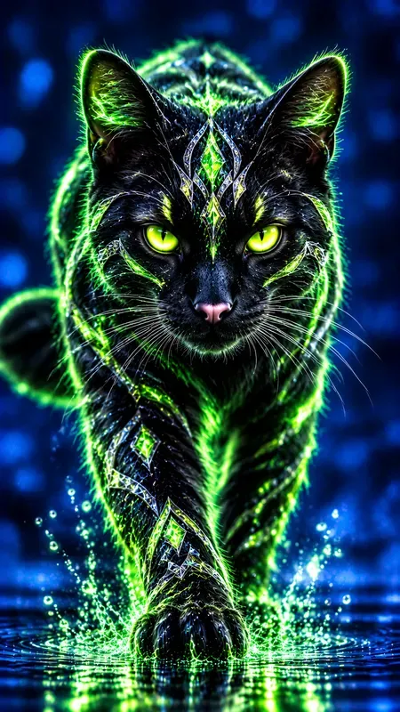 Ultra Detailed Glowing Animals