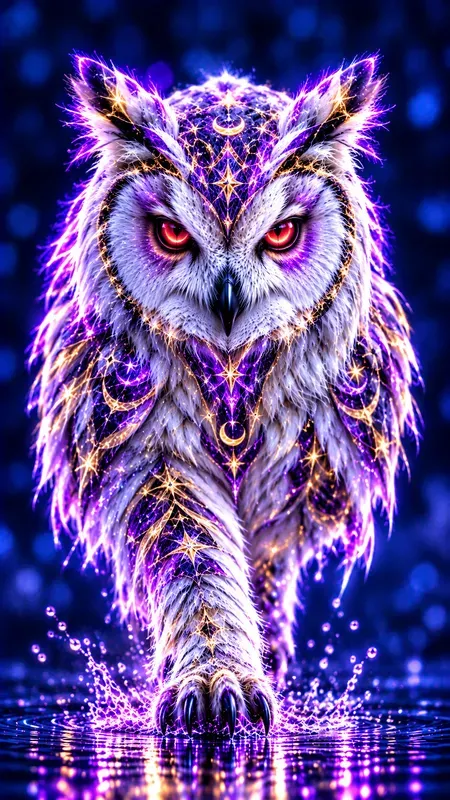 Ultra Detailed Glowing Animals