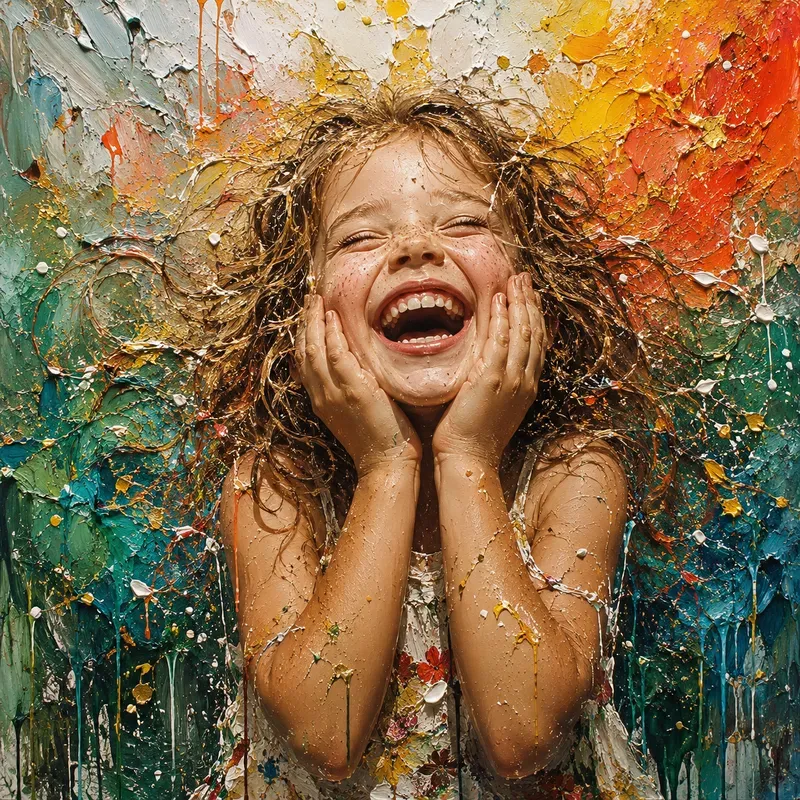 Raw Canvas Bold Human Emotion Art