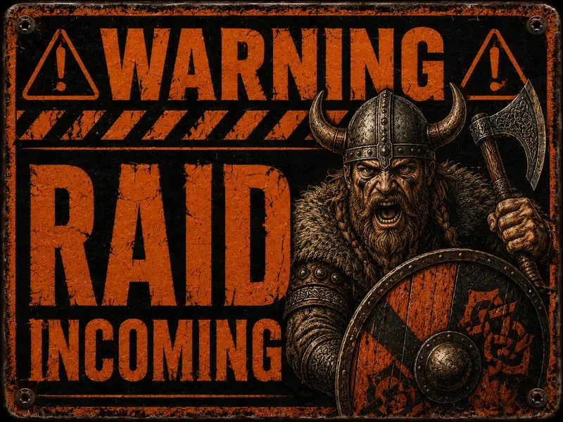 Vintage Warning Sign Creator Packs
