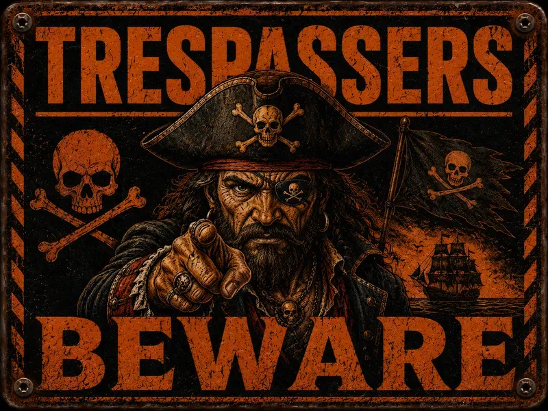 Vintage Warning Sign Creator Packs
