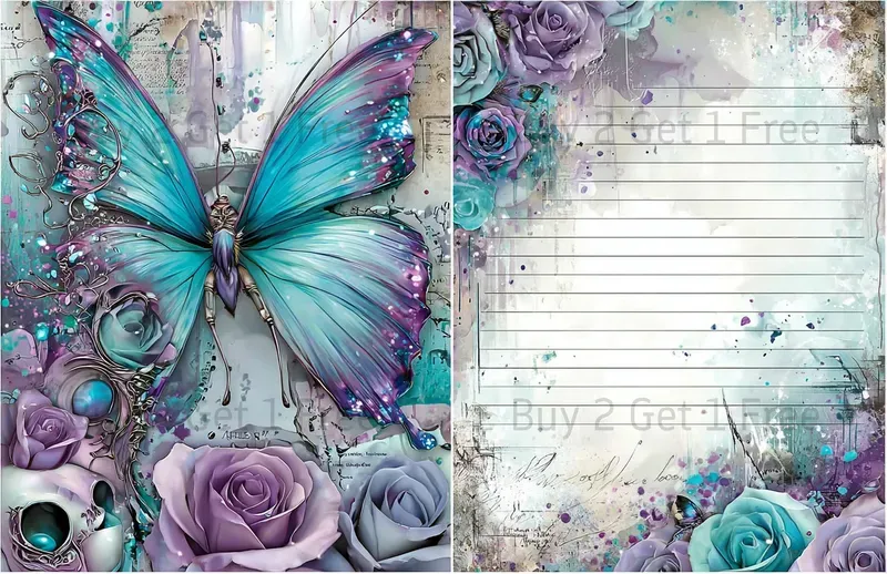 Alice In Cyberpunk World Double Pages