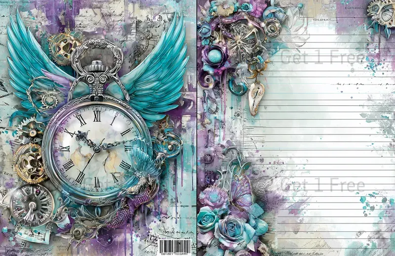 Alice In Cyberpunk World Double Pages