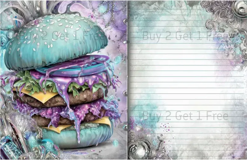 Alice In Cyberpunk World Double Pages