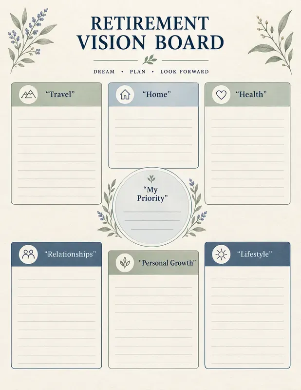 Retirement Planning Journal Printables