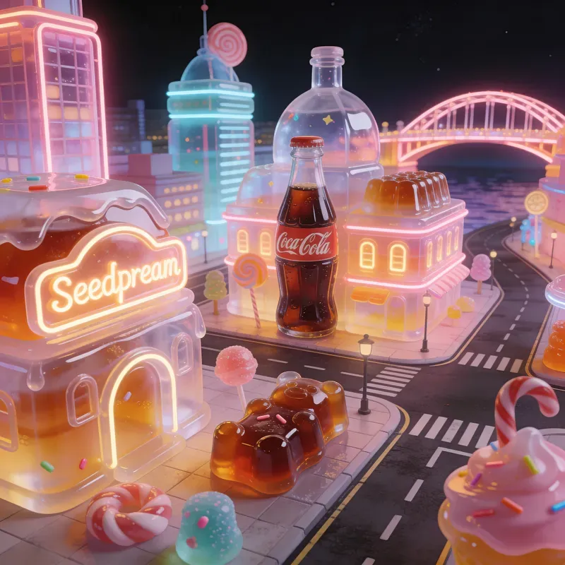 Jelly City Dreamy Candy Fantasy Worlds