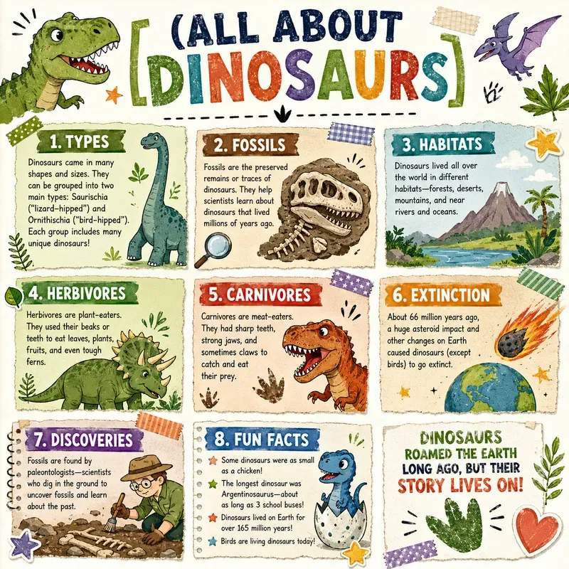 Scrapbook Learning Poster Kits