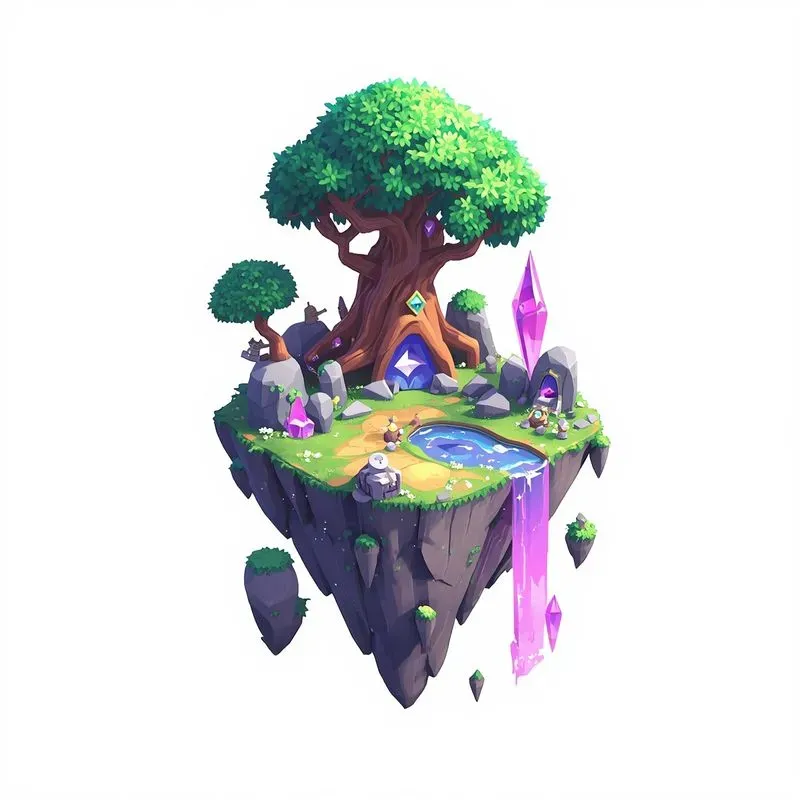 Anime 3D RPG Game Asset Generator