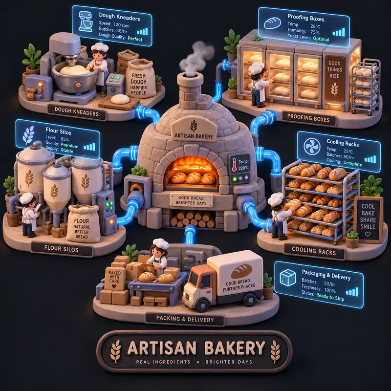 Isometric Modular Infographics