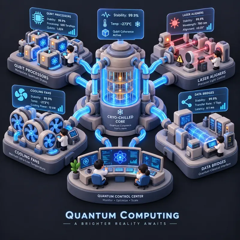 Isometric Modular Infographics