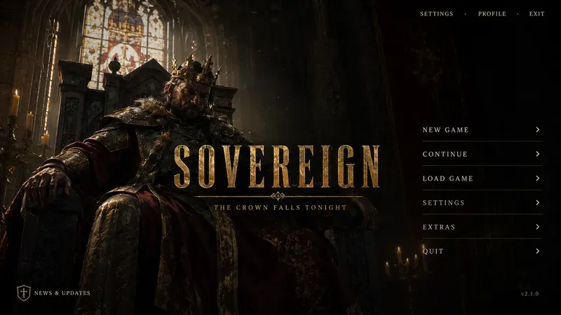 Aaa Game Main Menu Ui Interfaces