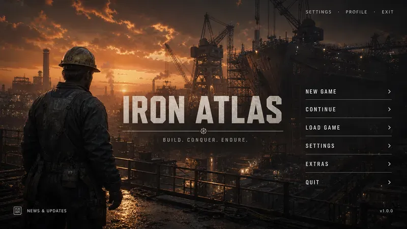 Aaa Game Main Menu Ui Interfaces