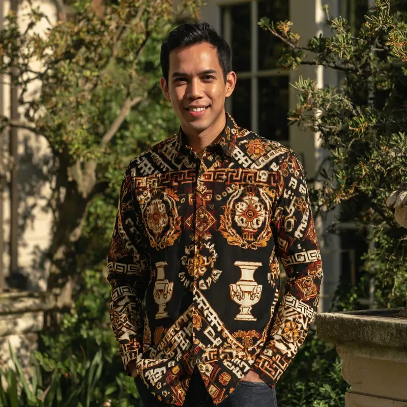 European Style Batik Shirts