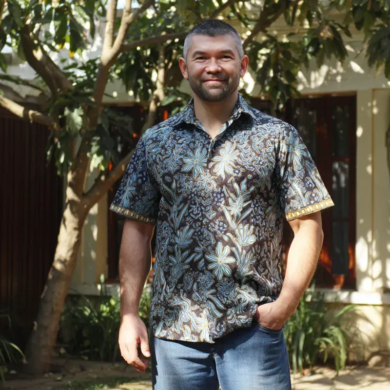 European Style Batik Shirts