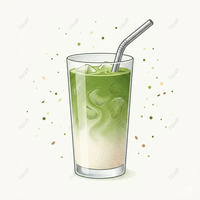 Stippled Vector Food Illustrations