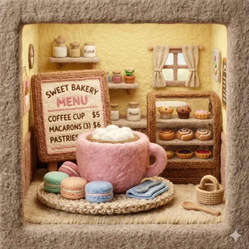 Fluffy 3D Plush Diorama Rooms