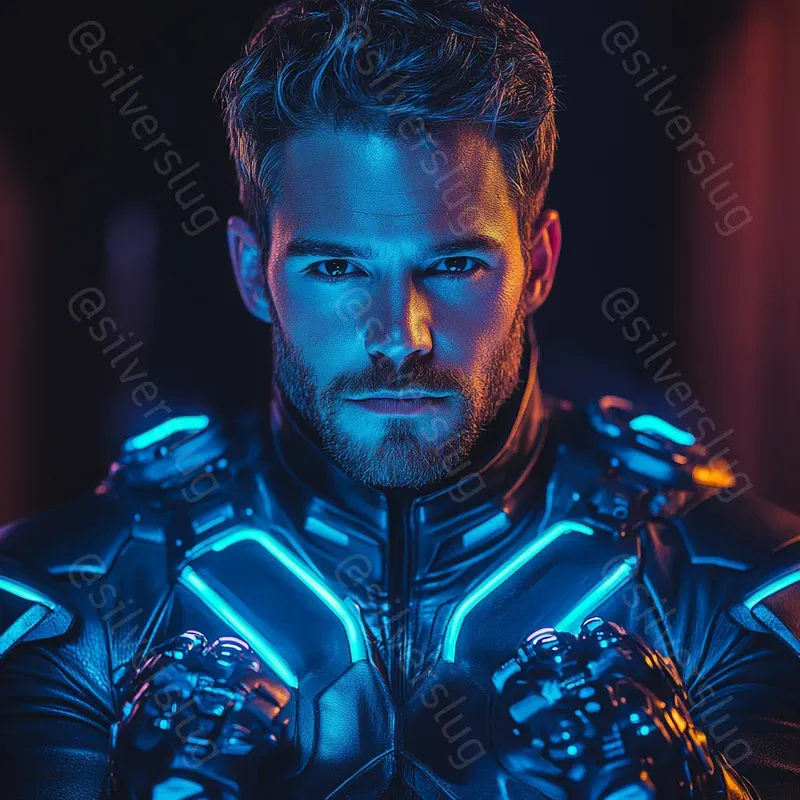 Futuristic Vogue Fashion Portraits