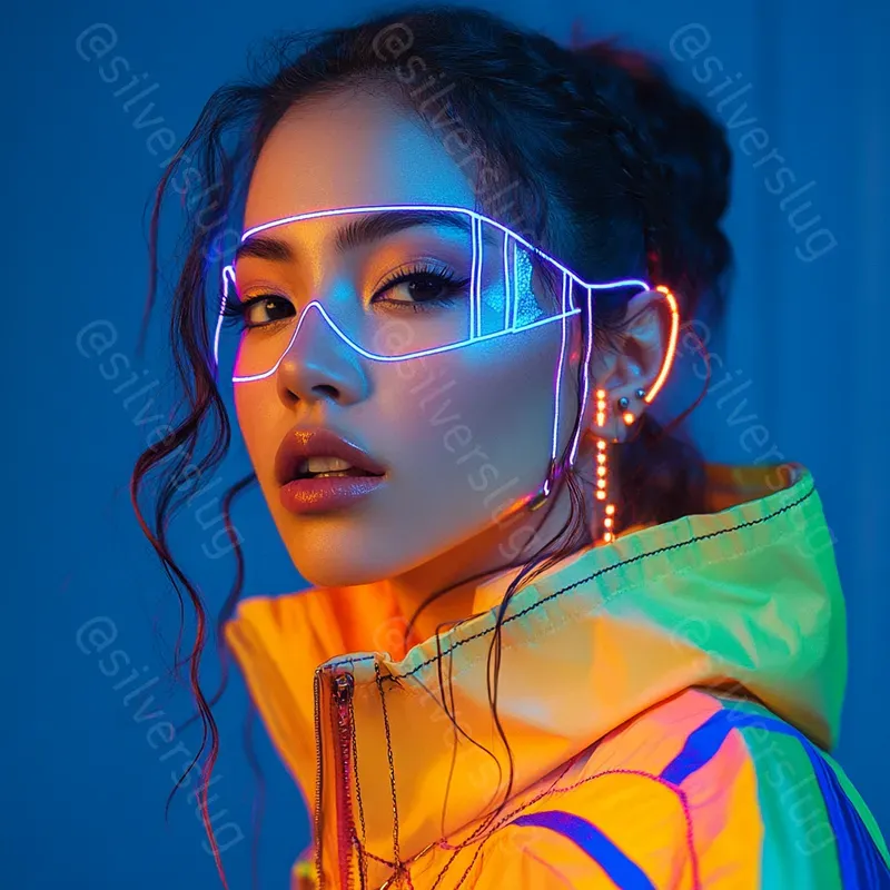Futuristic Vogue Fashion Portraits