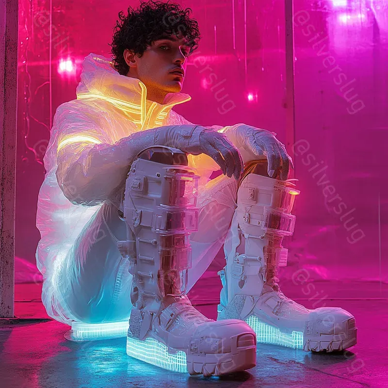 Futuristic Vogue Fashion Portraits