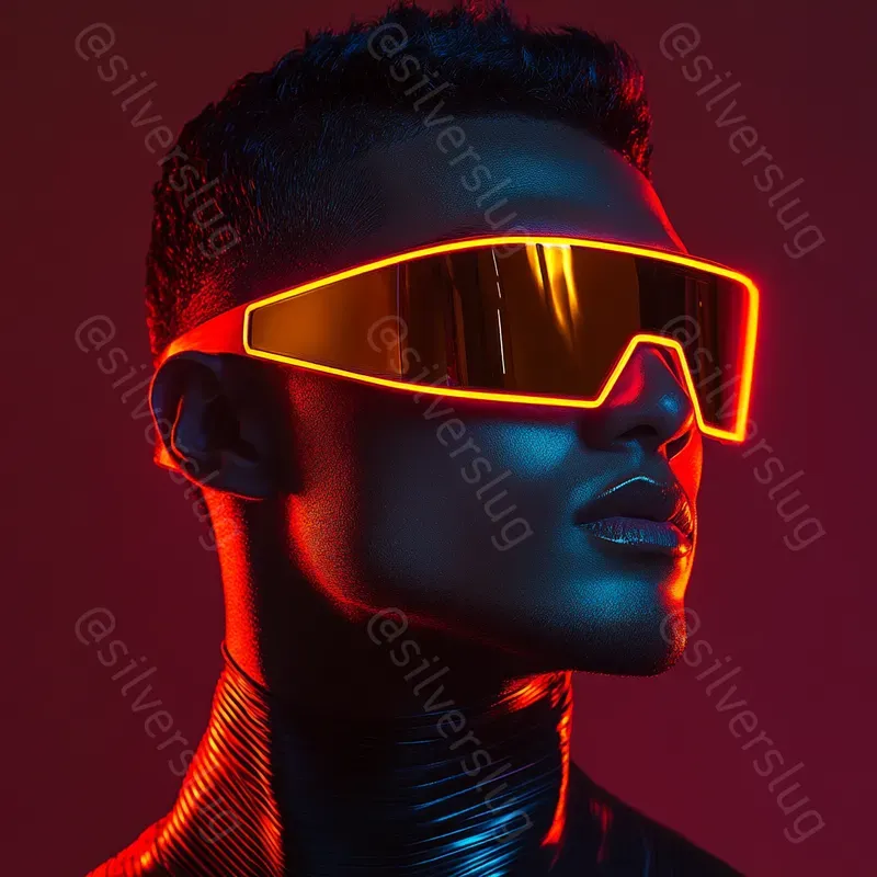 Futuristic Vogue Fashion Portraits