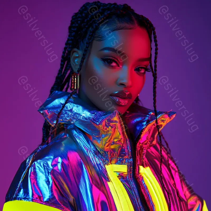 Futuristic Vogue Fashion Portraits
