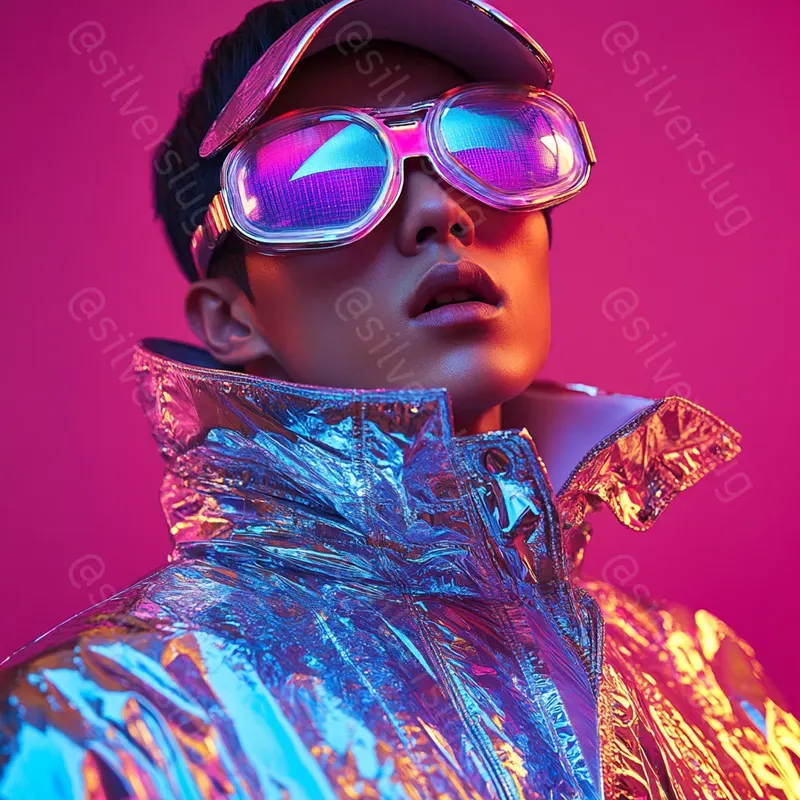 Futuristic Vogue Fashion Portraits