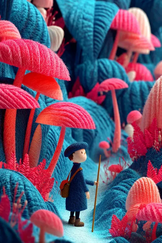 Cozy 3D Character Scenes