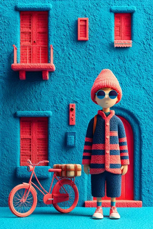 Cozy 3D Character Scenes