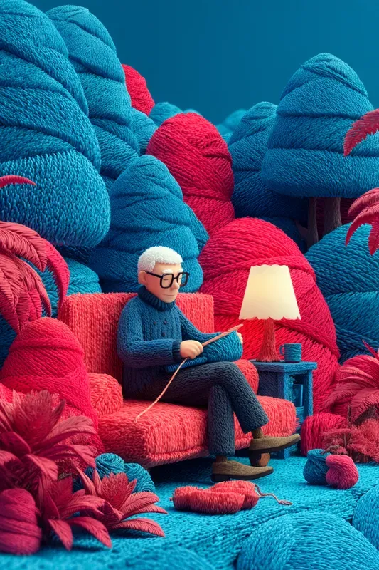 Cozy 3D Character Scenes