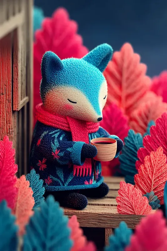 Cozy 3D Character Scenes