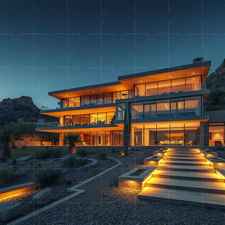 Real Estate Blue Hour Architecture