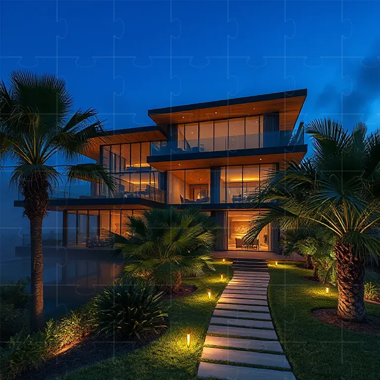 Real Estate Blue Hour Architecture