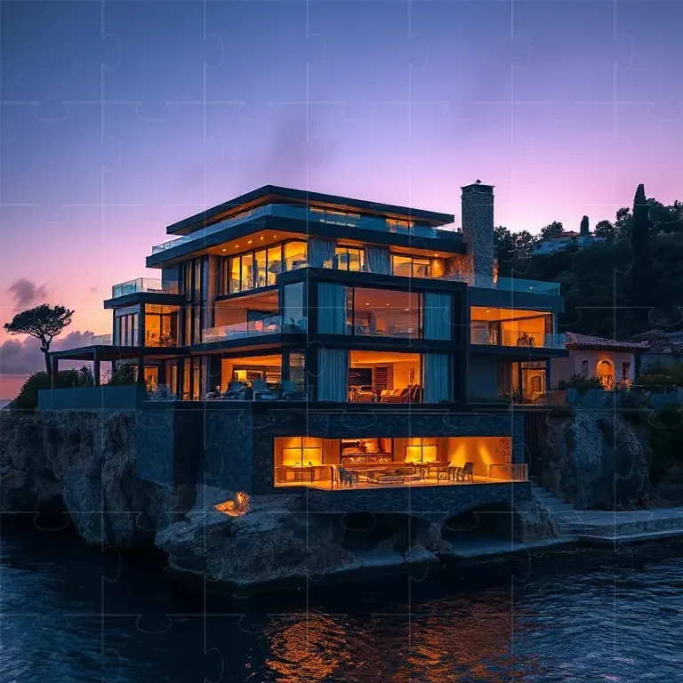 Real Estate Blue Hour Architecture