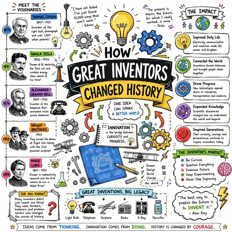 Whimsical Sketchnote Infographics