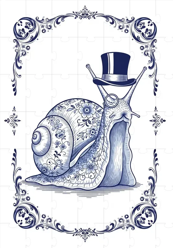 Whimsical Delft Portraits