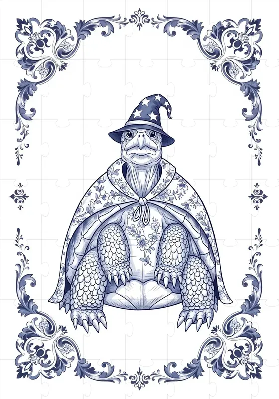 Whimsical Delft Portraits
