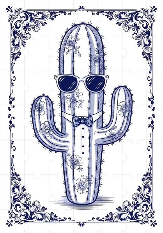 Whimsical Delft Portraits