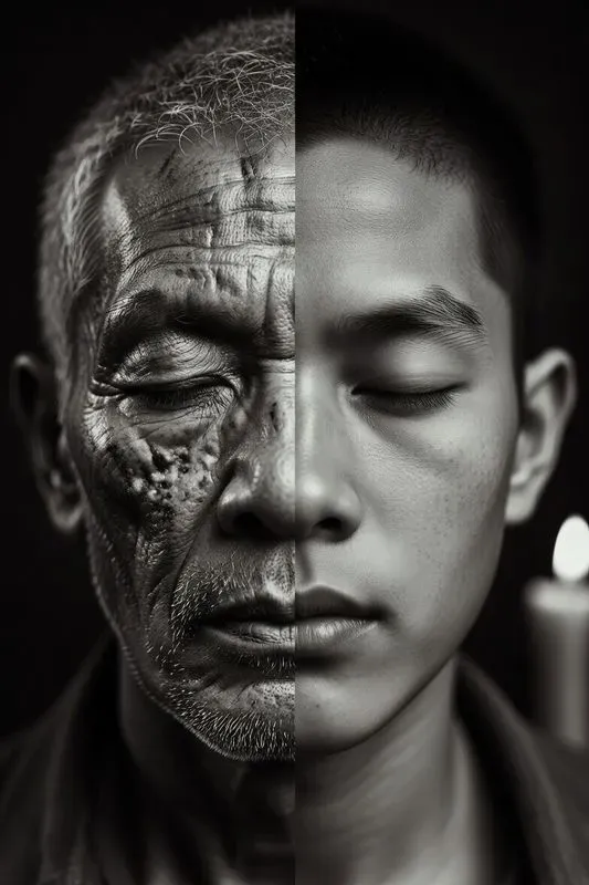 Time Split Portraits