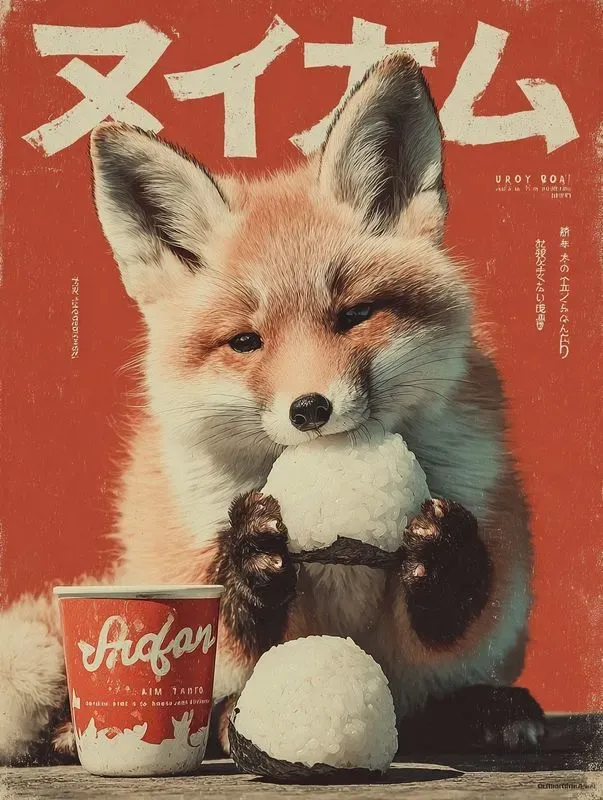 Vintage Japanese Poster Style