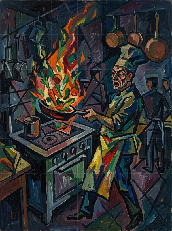 German Expressionist Scenes