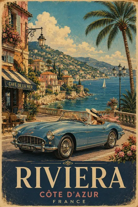 Vintage City Travel Posters