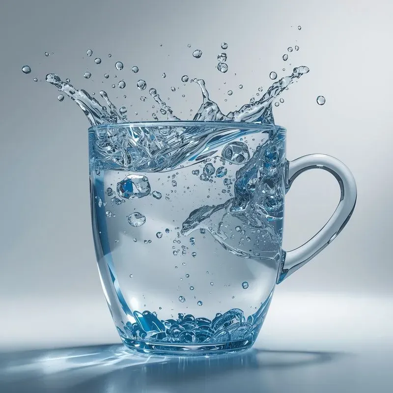 Liquid Water Sculptures Hyperrealistic