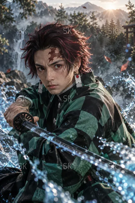 Cinematic Ultrarealistic Anime Portraits