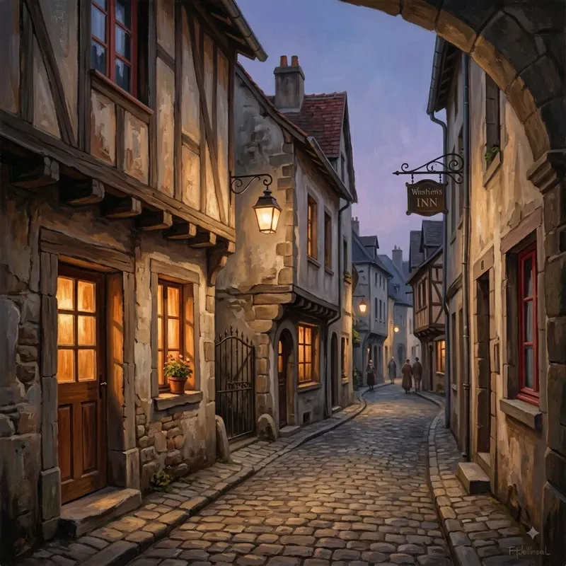 Atmospheric Realist Paintings