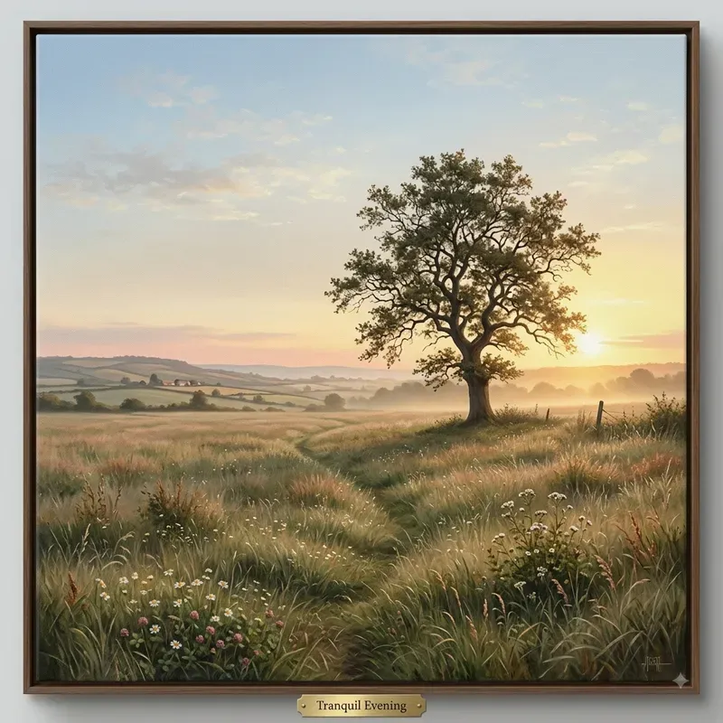 Atmospheric Realist Paintings