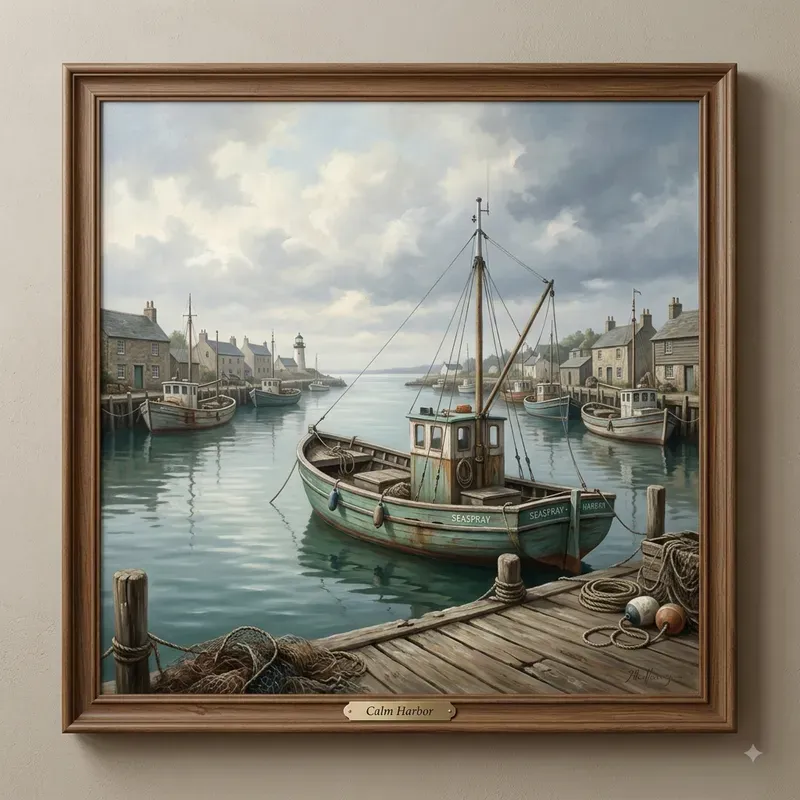 Atmospheric Realist Paintings