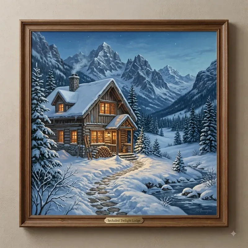 Atmospheric Realist Paintings